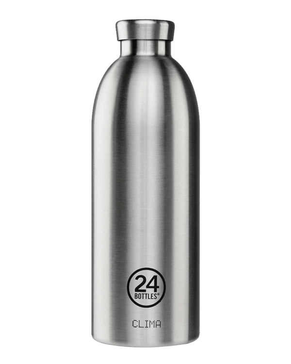 24Bottles Clima flaske, Steel - 850 ml. - Bahne